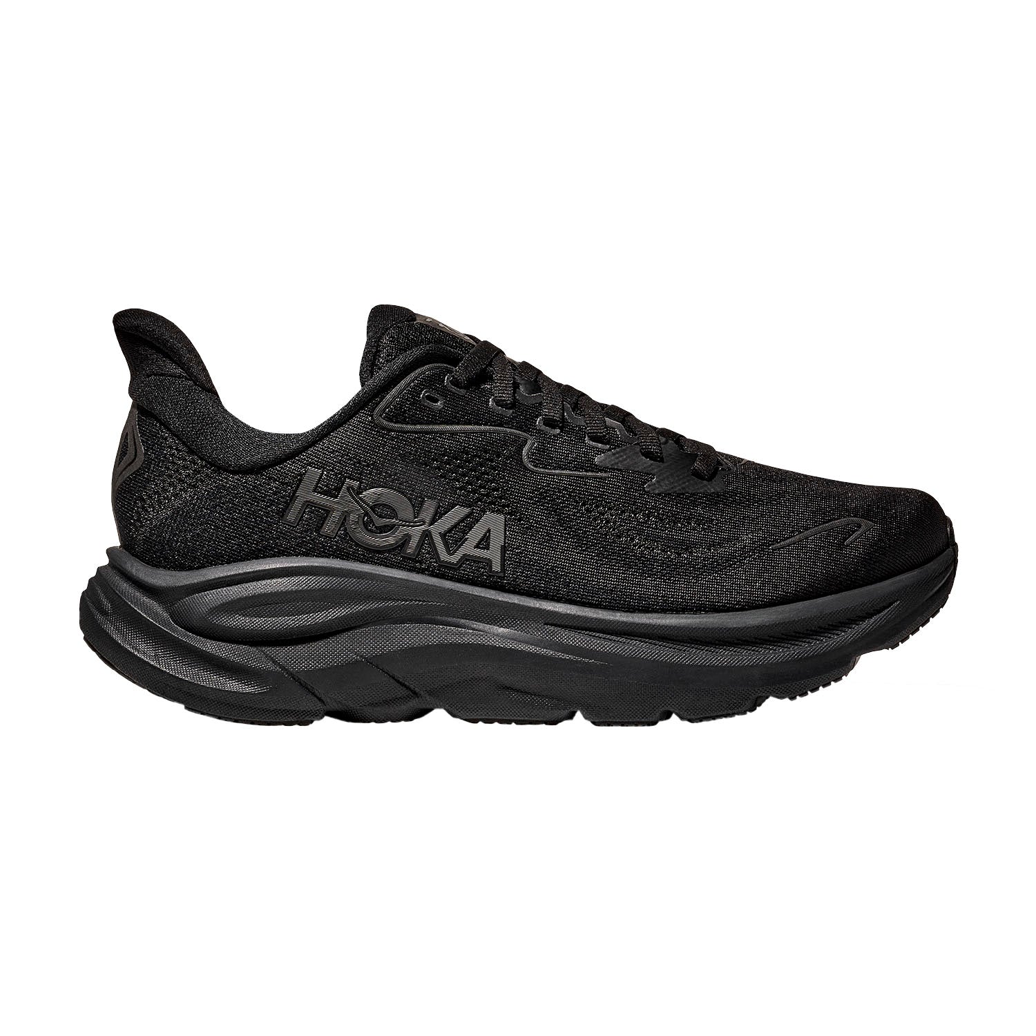 HOKA CLIFTON 10 men's running shoes (black)